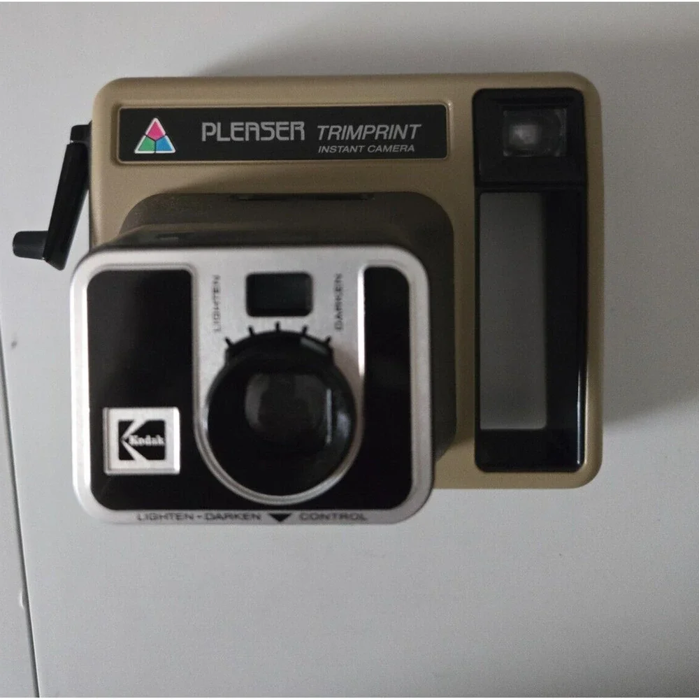 Kodak Pleaser Trimprint Instant Camera Vintage Untested‎